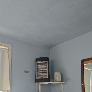 Portable Electric Heater in Black and Silver